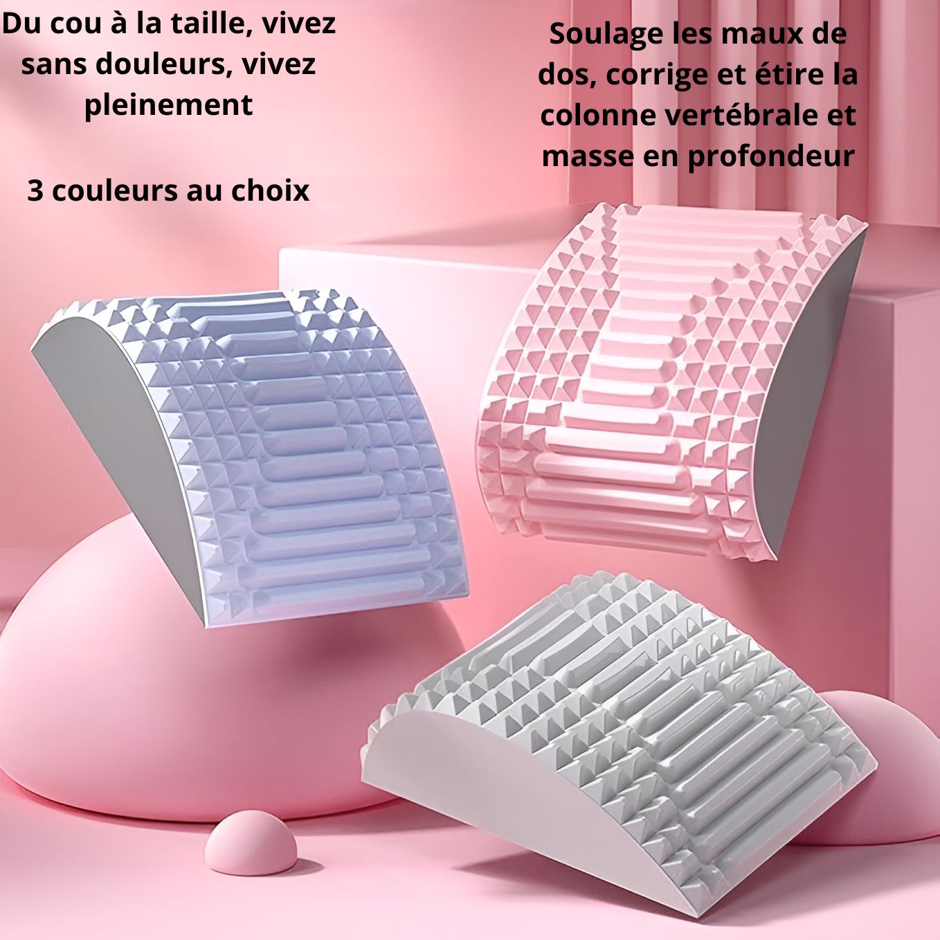Soulagement du Dos - Profitez de chaque instant!