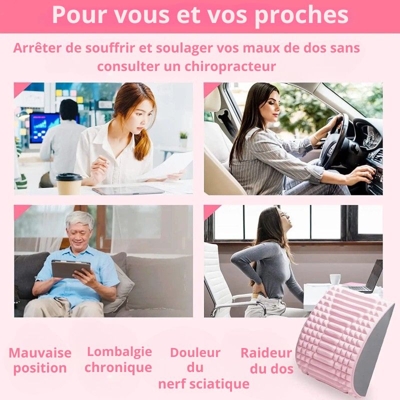 Soulagement du Dos - Profitez de chaque instant!